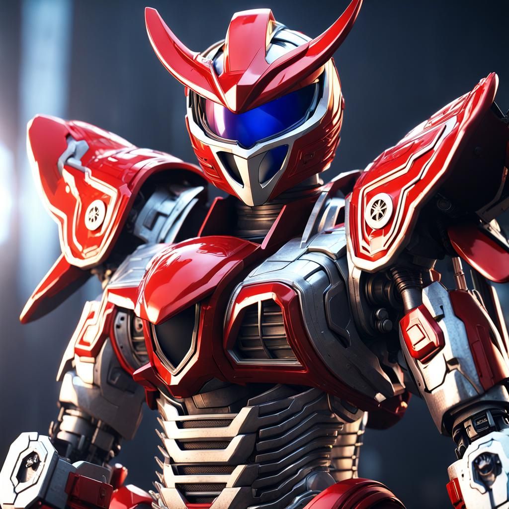 Zyuranger Ronin Warriors Fusion: WWII Propaganda Poster