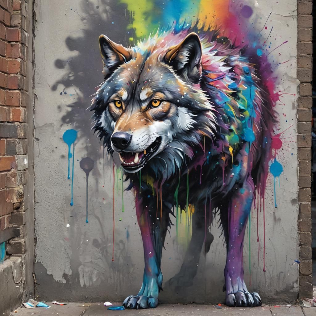 wolf full body