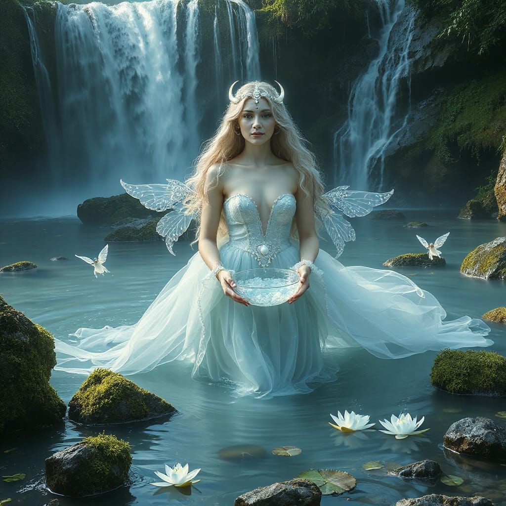 Coventina: Water Goddess in Fae-Mystic Realism