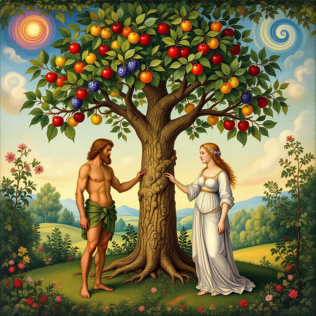 Adam and Eve Before the Tree of Knowledge