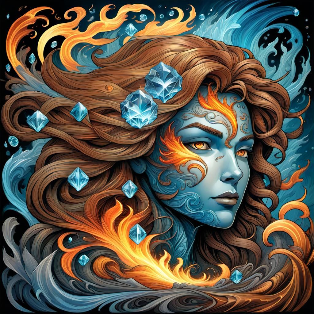 Mother Nature: Elemental Fury in Comic Book Art