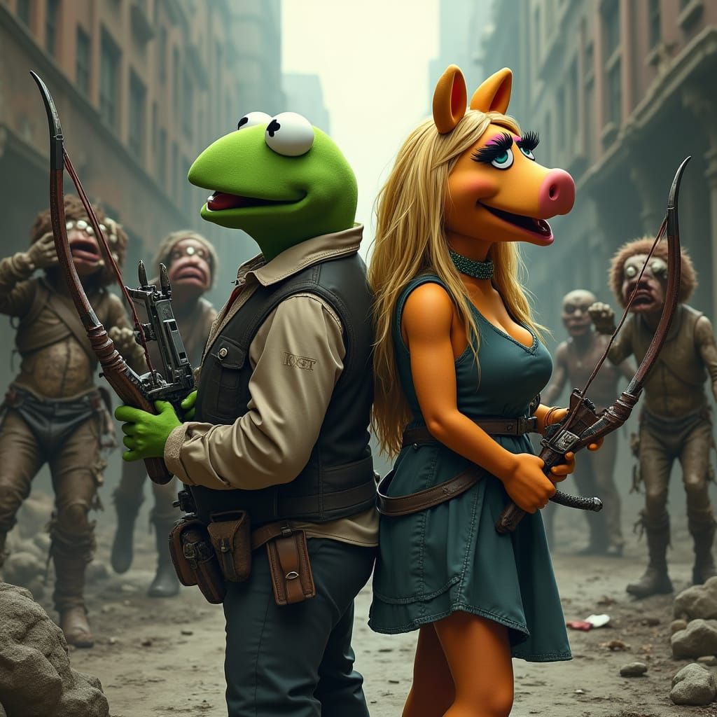 Muppets Meet The Walking Dead in Dark Humorous Comic Book St...