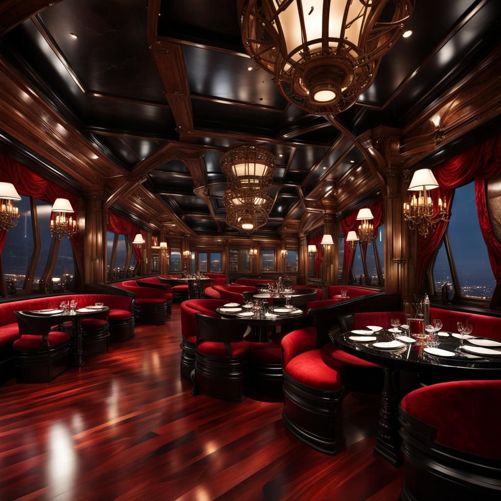 Restaurant interior design