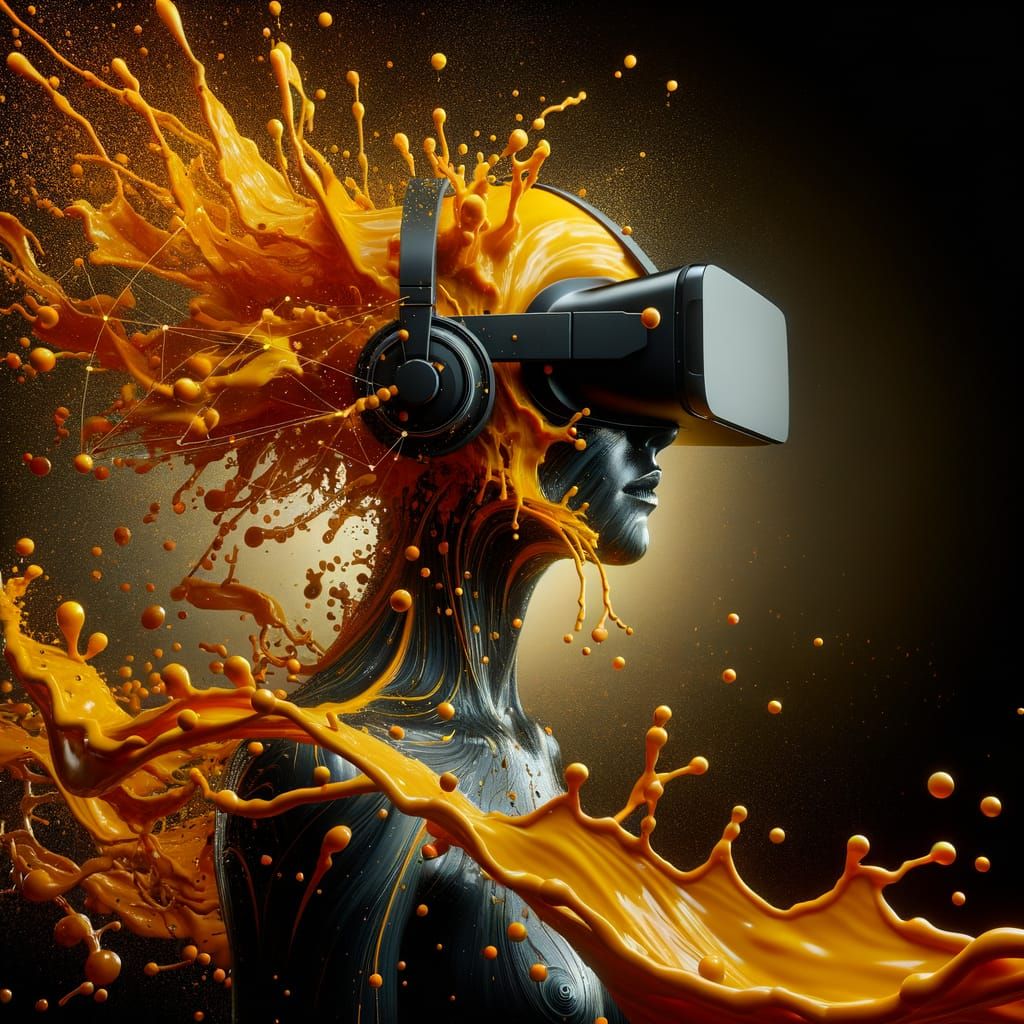 Submerged in VR: A Digital Art Composition