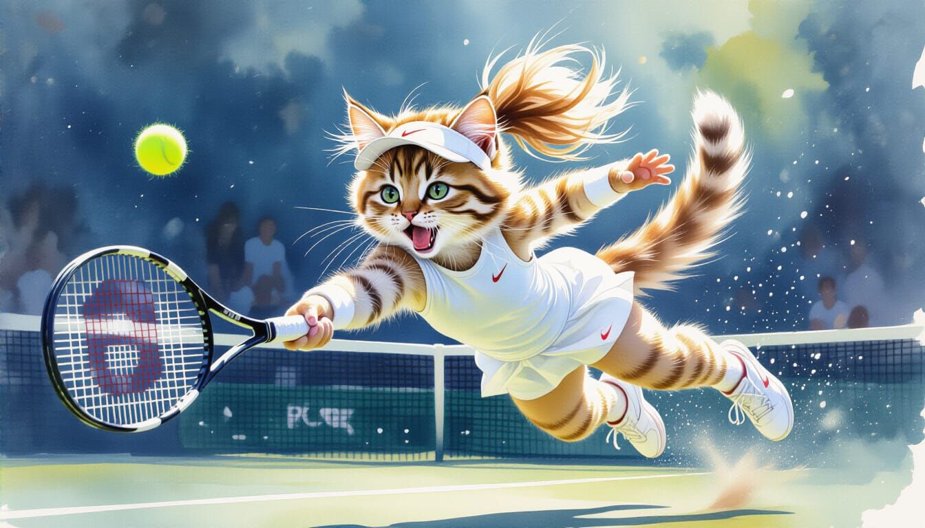 Kattarina Dives to save the Match