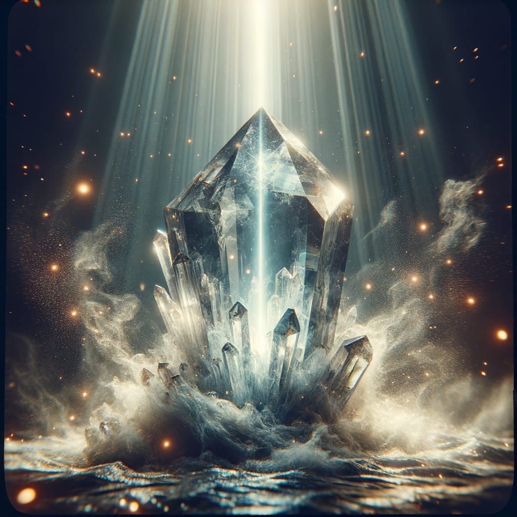 Crystal Cleansing: Light Dissolves Imperfections, Revealing ...