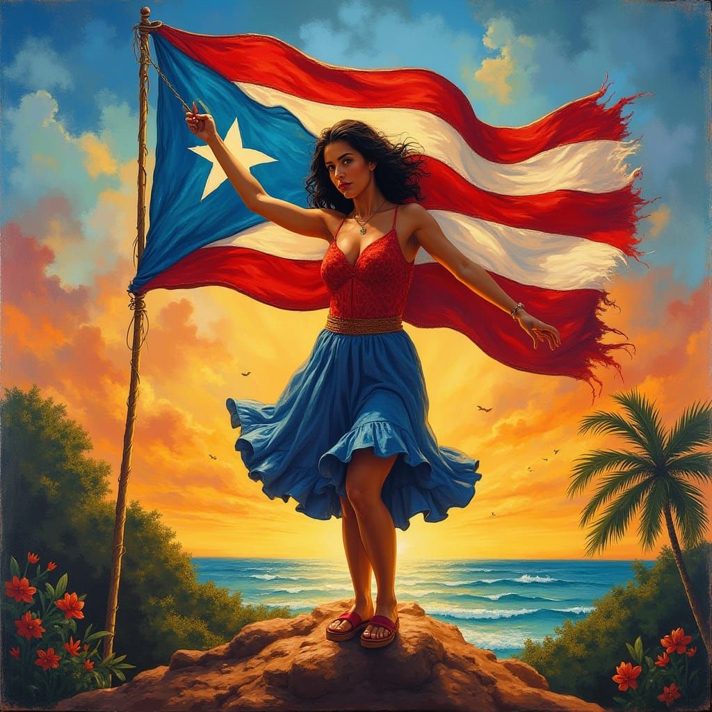 Puerto Rican Nationalist Blanca Canales Honors Island Herita...