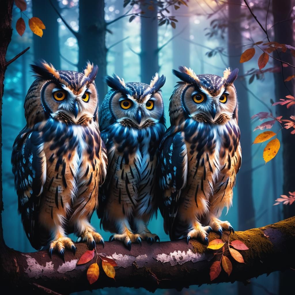 Wildlife Photography in a Moody Forest