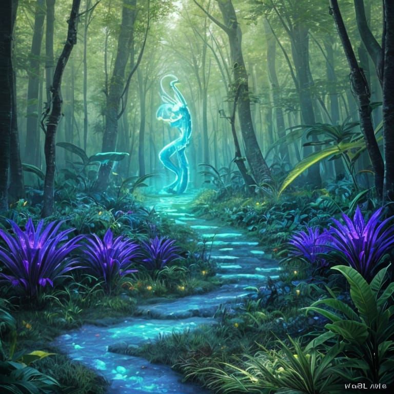 Na'vi 7 in Epic Fantasy Art