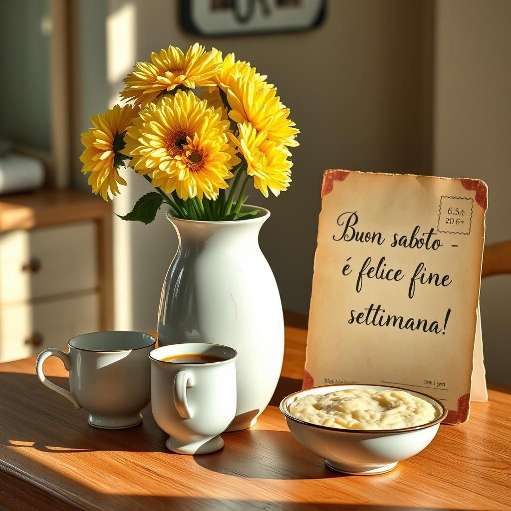 Chrysanthemums in Porcelain Vase: Watercolor Still Life