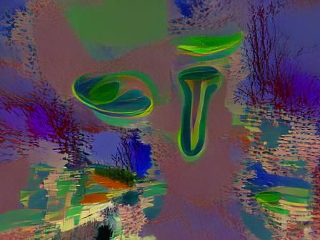 Abstract Image Generated From Simple Prompt