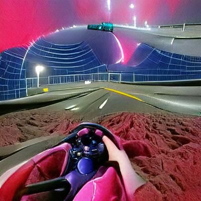 Outrun Highway: First-Person Driving Experience