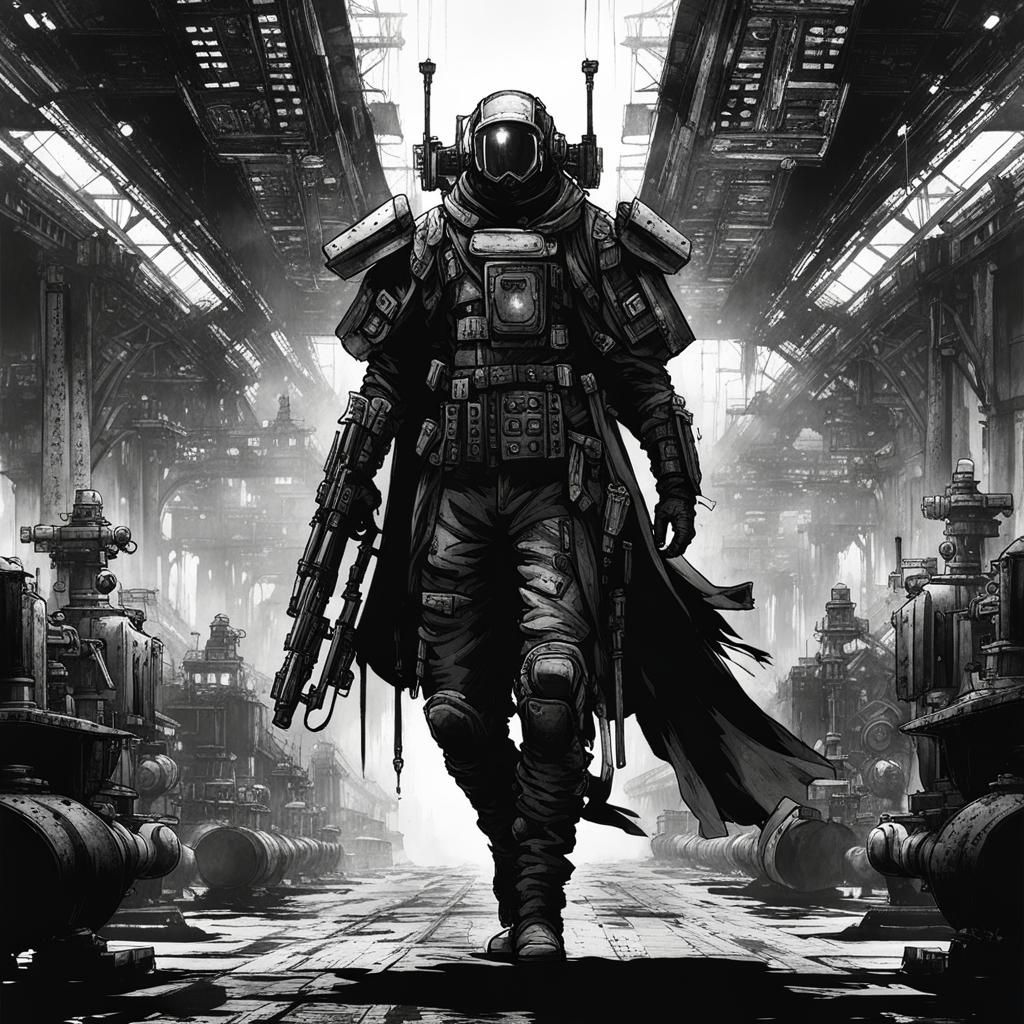 SciFi Bounty Hunter coming for You