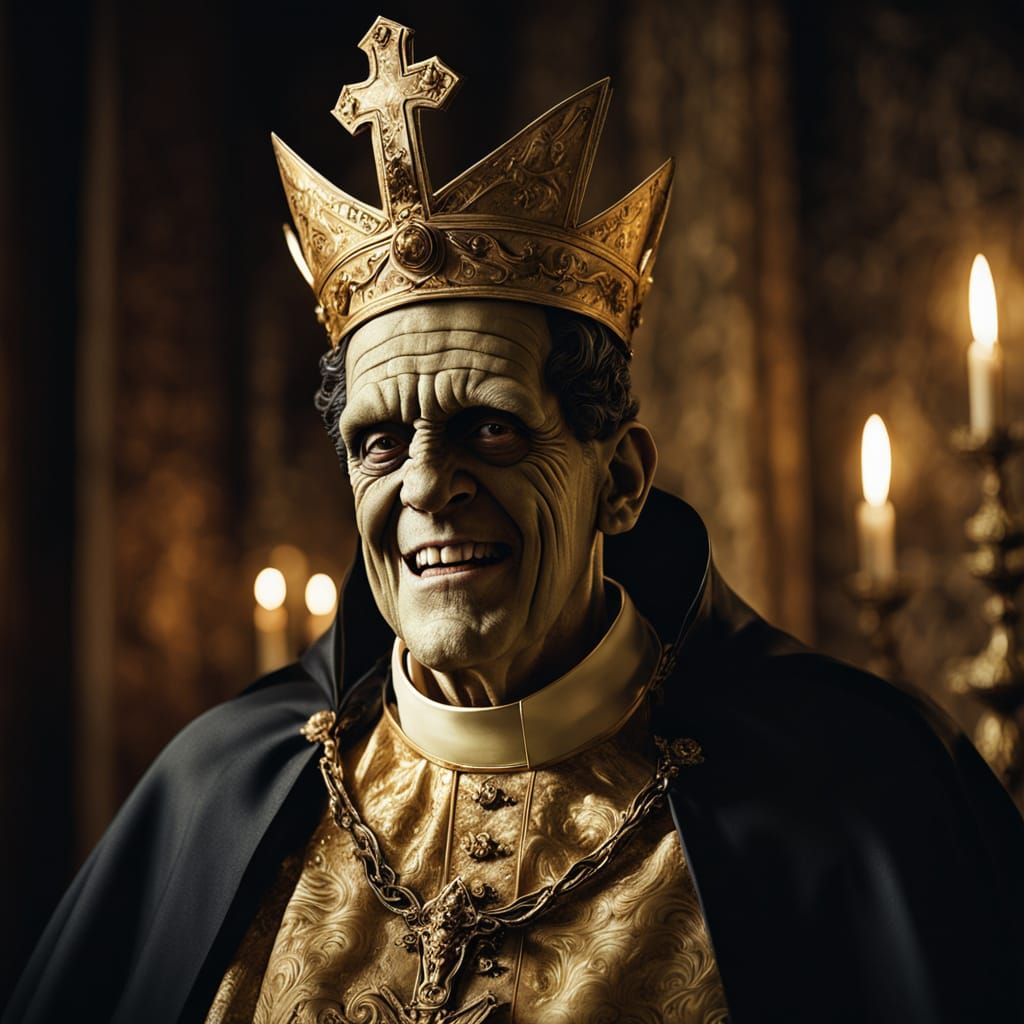Baroque Frankenstein Pope: A Cinematic Masterpiece