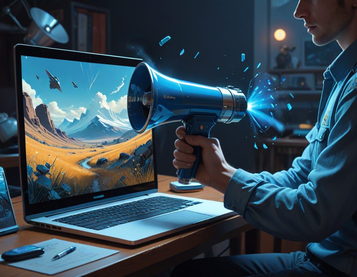 Digital Voice Rises from the Screen