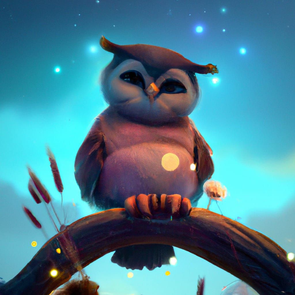 An owl