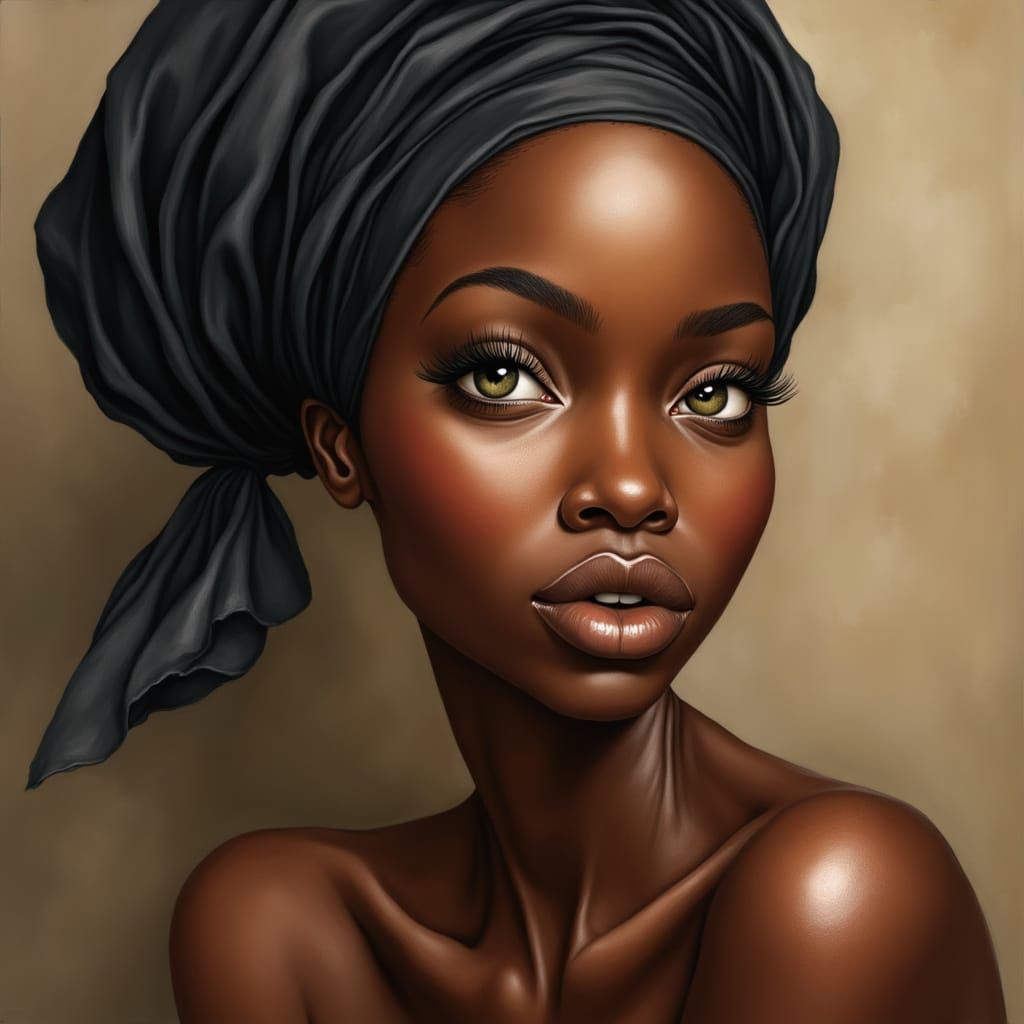 Elegant Portrait of a Woman in Contemporary Style