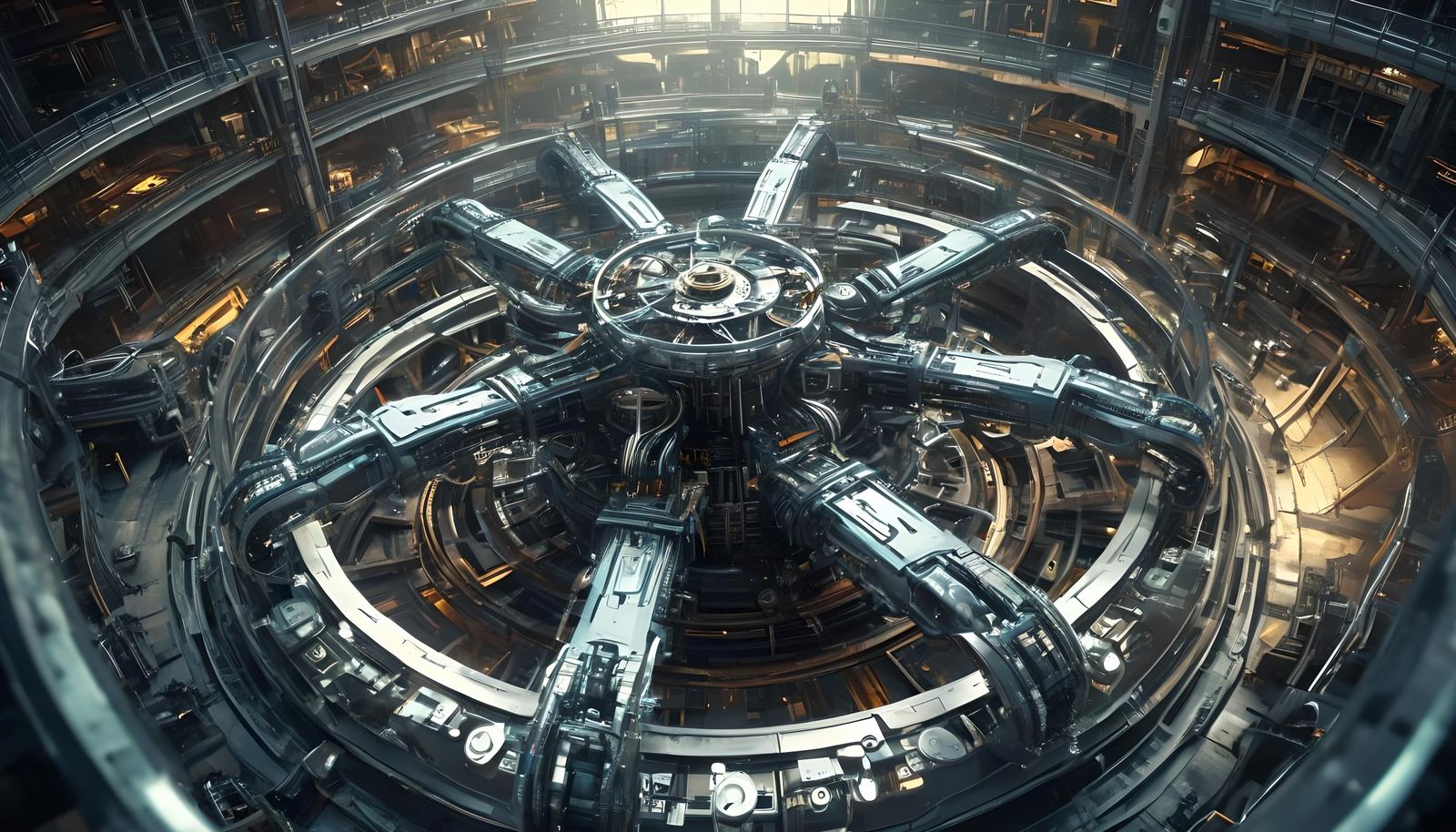 Cybercore Kinetic Clockwork Machine in Motion