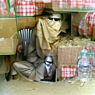 Invisible Man's Hideout: A Study in Shadow