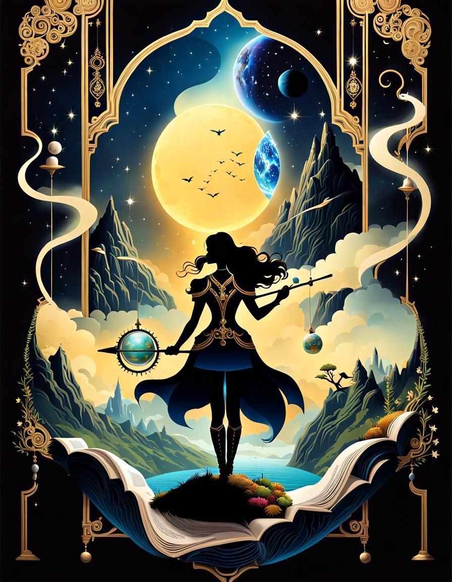 Surreal Scene: Science and Fantasy in Open Book