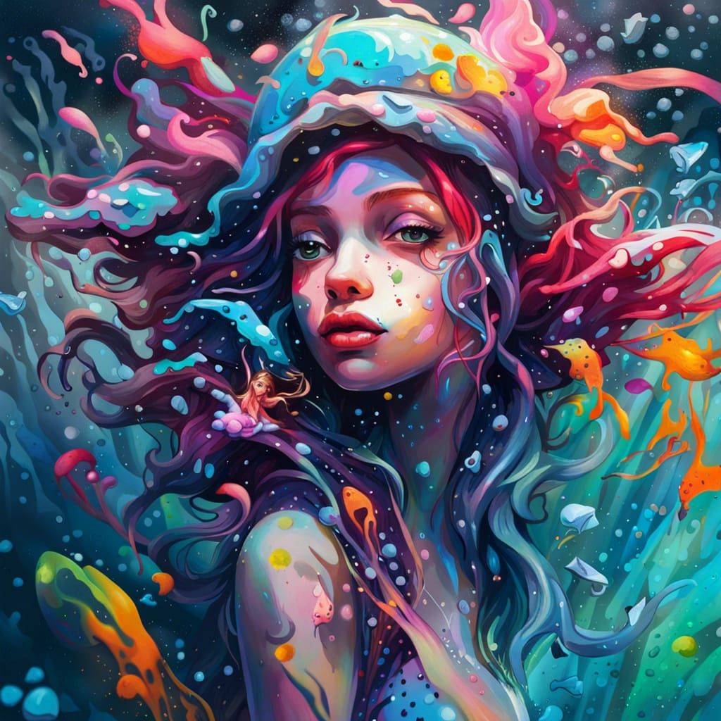 Underwater fairy