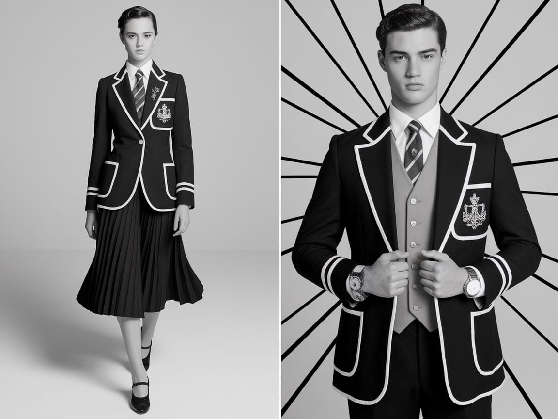 Luxury School Uniforms: Power and Authority in Fashion