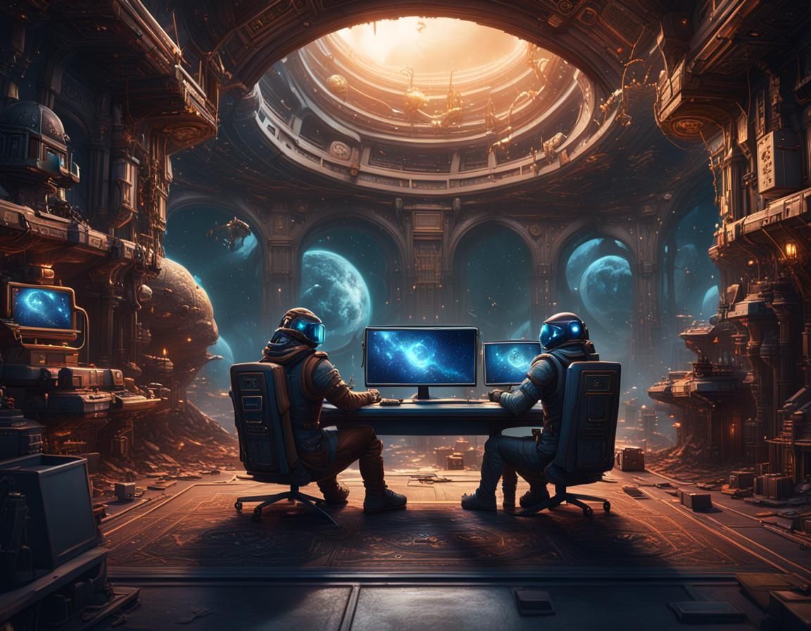 Nerds Unite: A Fantastical Wedding in Matte Painting