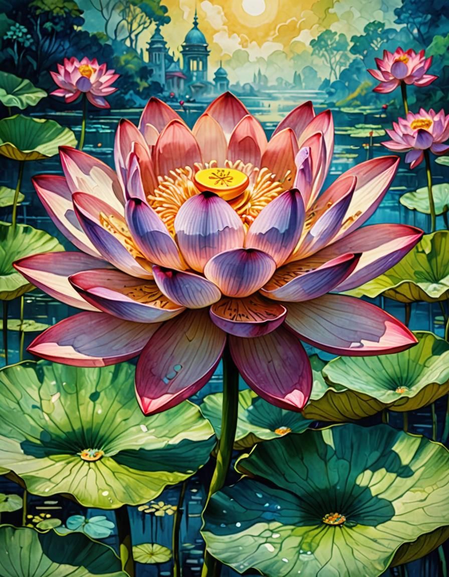 Lotus flower