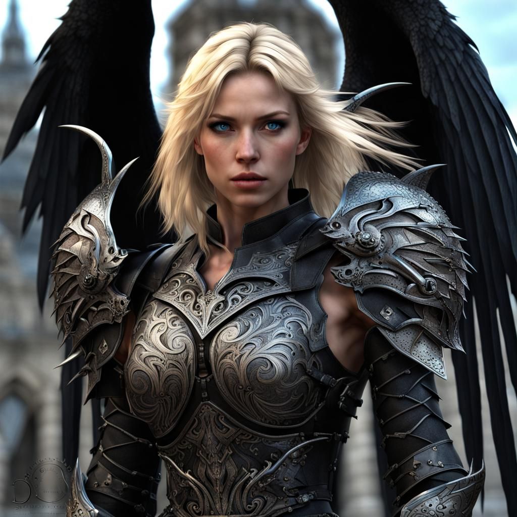 Half-Cat Death Warrior with Daggers