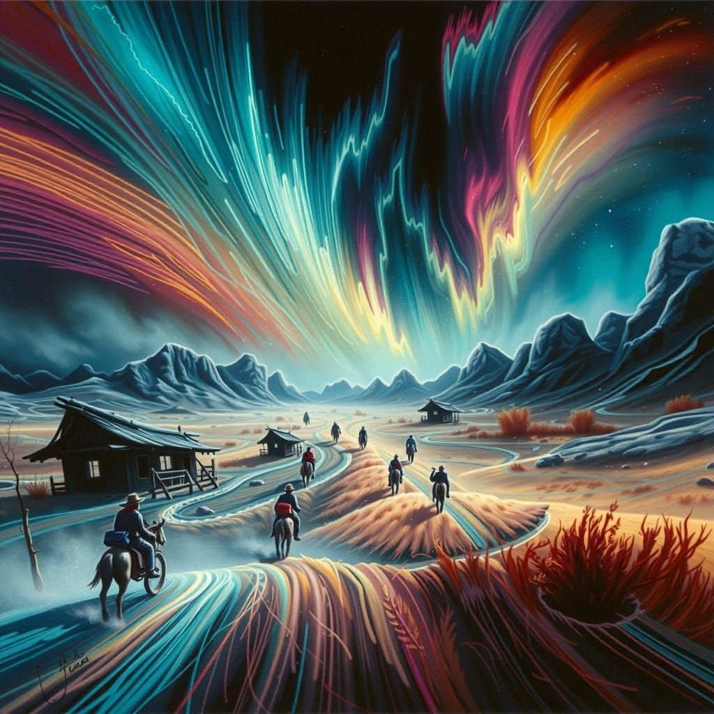 Ghostly Cowboys Haunting the Old West