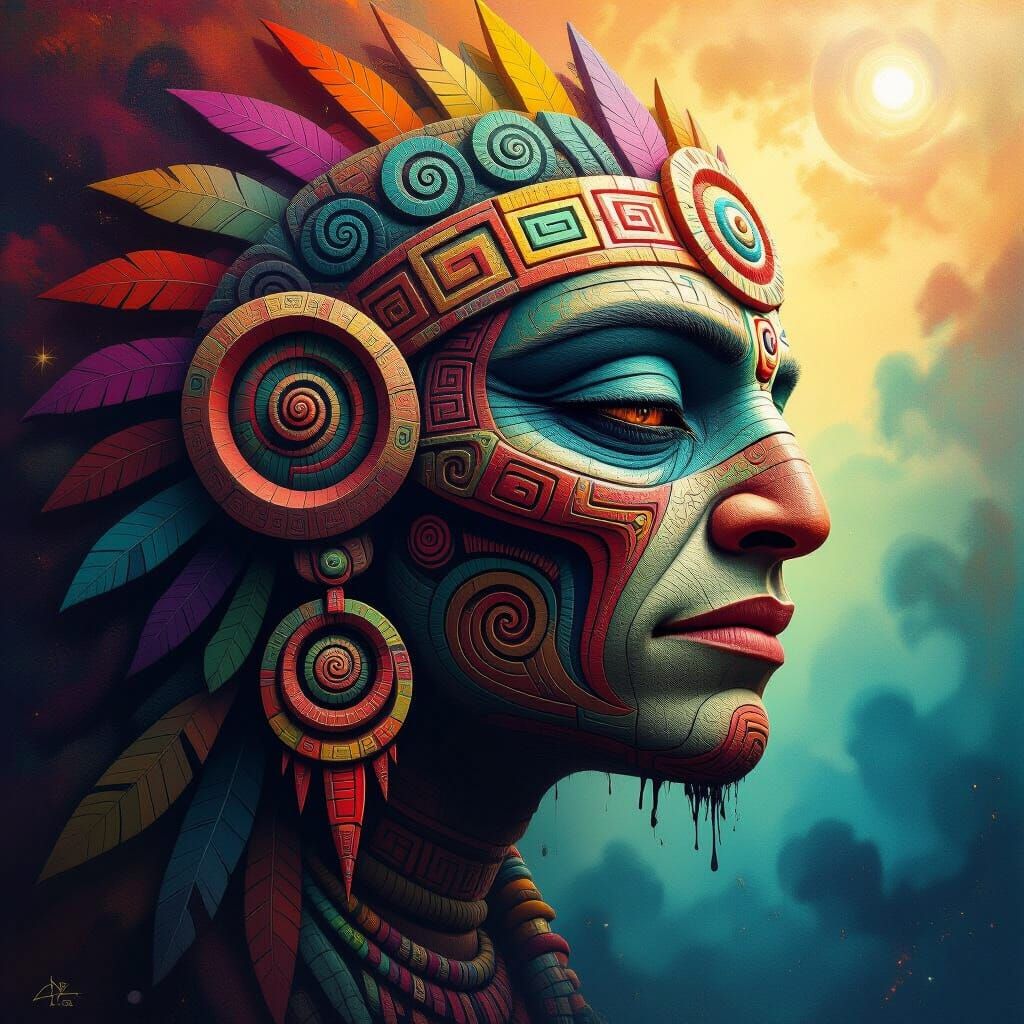 Tjamma: Ancient Prehistoric Creature in Hyperrealistic Splas...