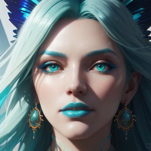 Beautiful water nymph