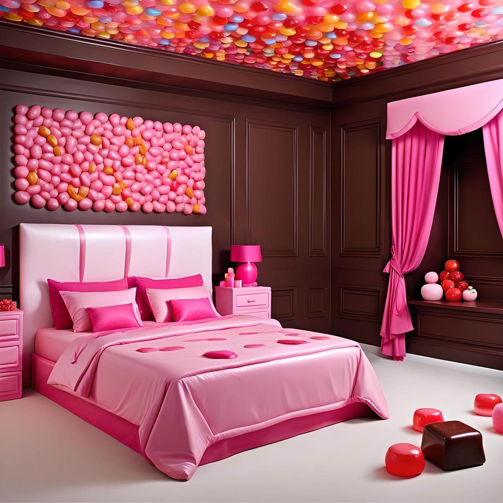 A Wonderful Candy Bedroom (2)