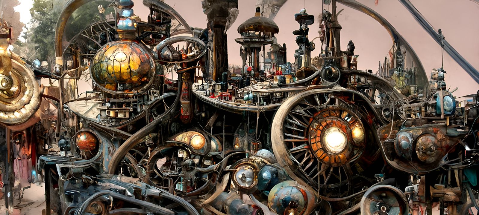 Dieselpunk Inventors' Fair: A Mechanical Wonderland