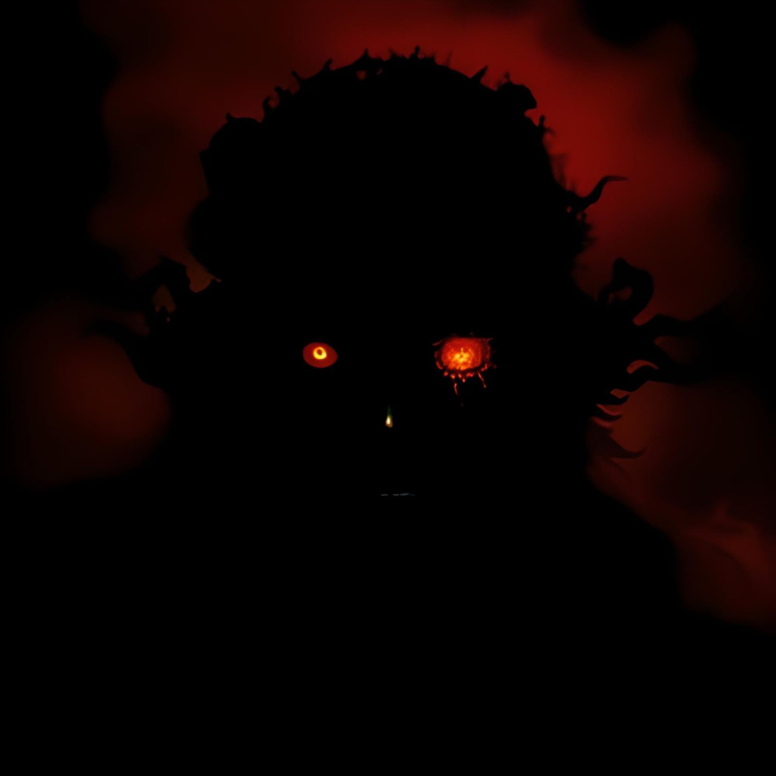 Surreal Nicotine Demons in Dark Fantasy Style