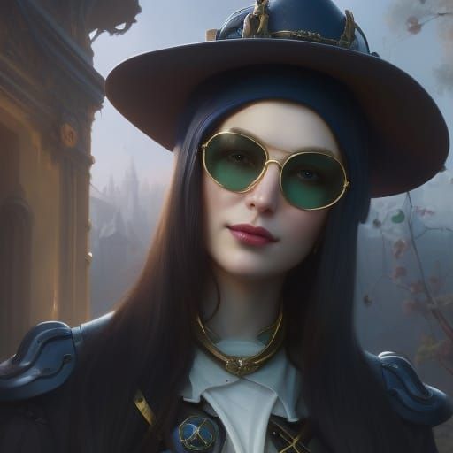 Steampunk Plague Doctor Selfie, Photorealistic Masterpiece