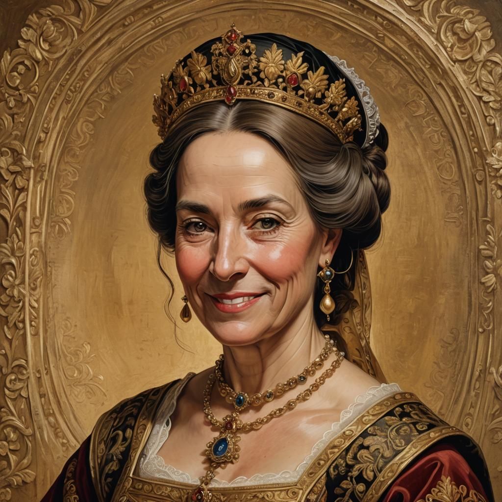 Queen Maria of Aragon: Renaissance Portrait in Gothic Realis...