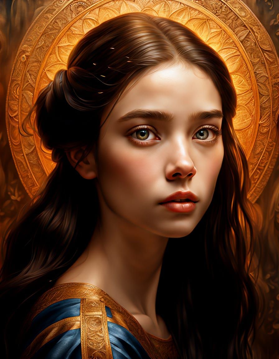 Sfumato Masterpiece of a Mysterious Woman