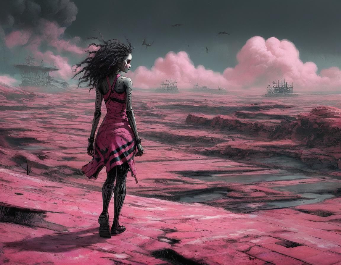 Faraway Luna Park (Pink Waste Land)