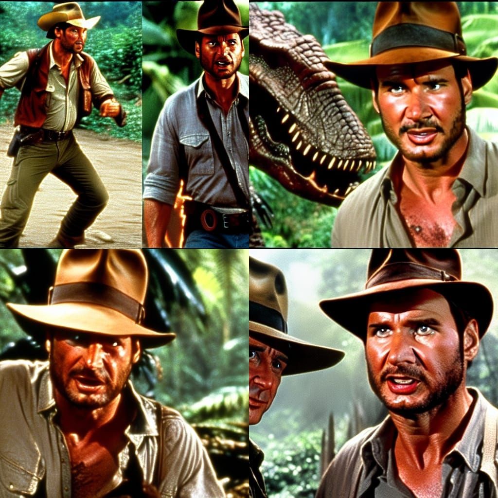 the Jurassic Park crossover episode with Indiana Jones