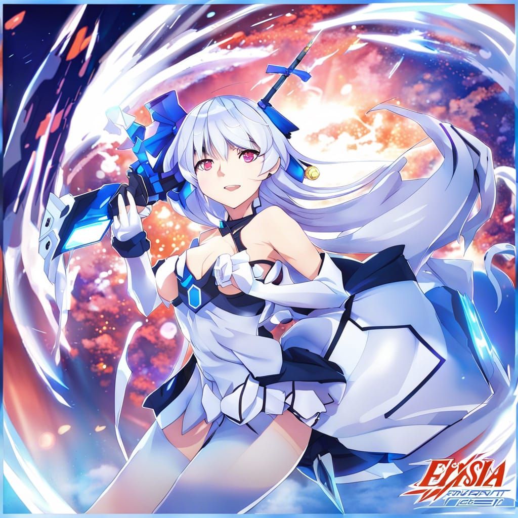 Elysia from Honkai Impact 3rd: Anime Key Visual