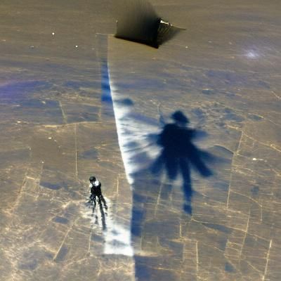 unknown shadow of space