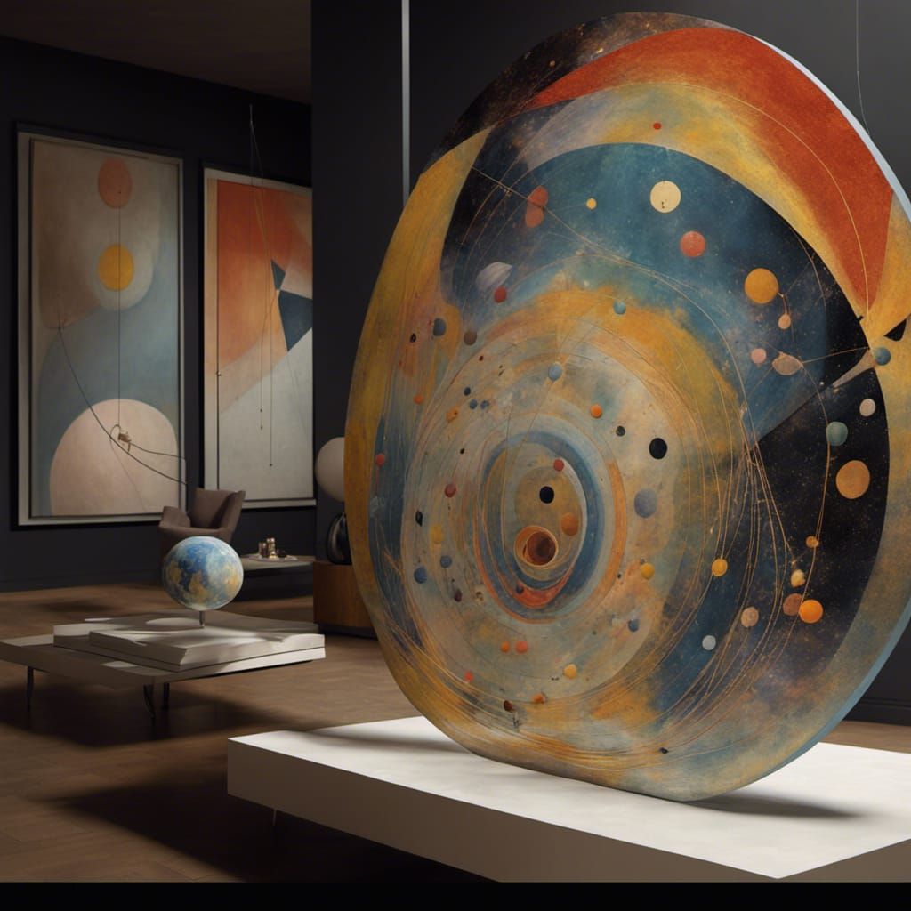 Abstract Art by Hilma af Klint and Joan Miro