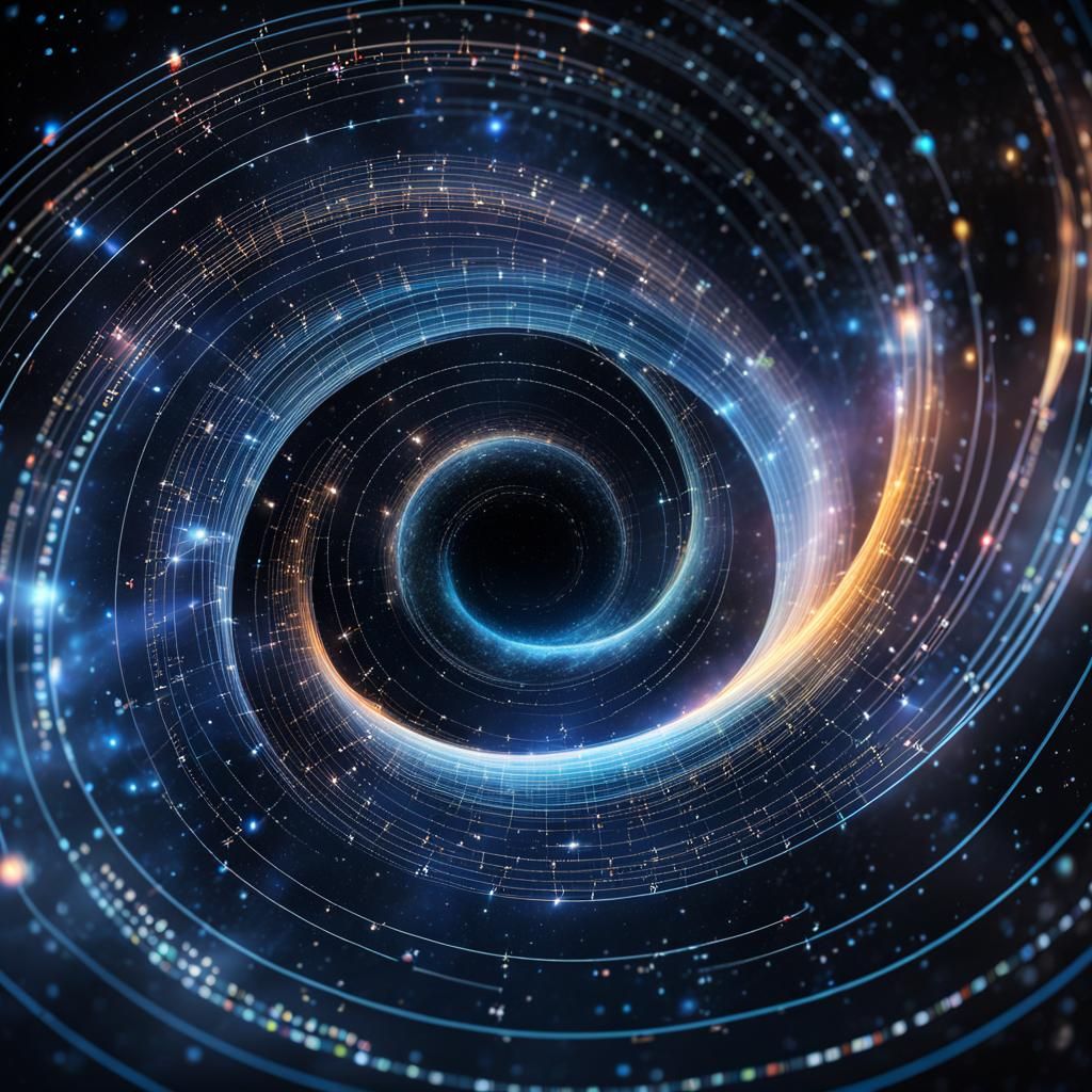 Fibonacci sequence in space