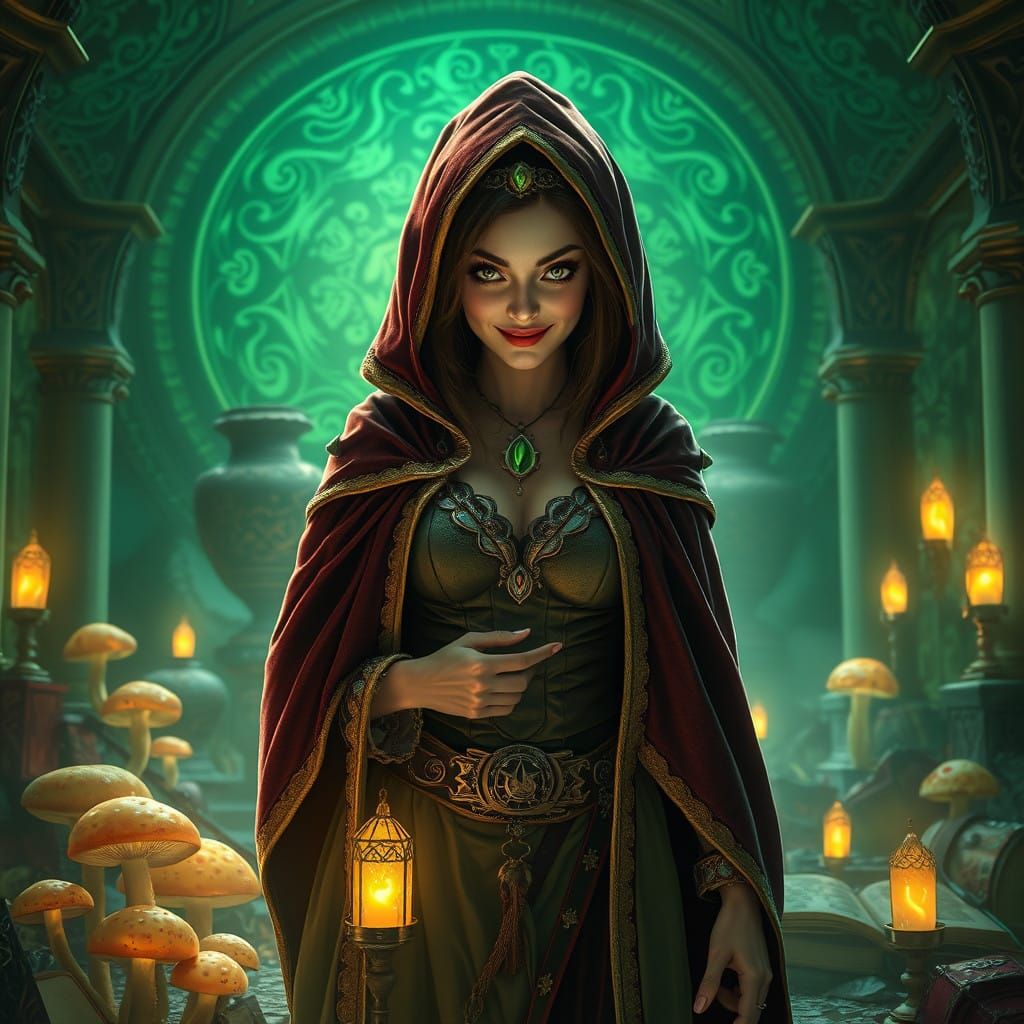Mystical Sorceress Triumphs in Shattered Temple
