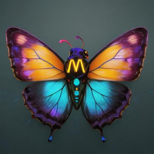 MAC BUTTERFLY HAS A TATTOO OF THE MCD LOGO. SHE IS A MODEL A...
