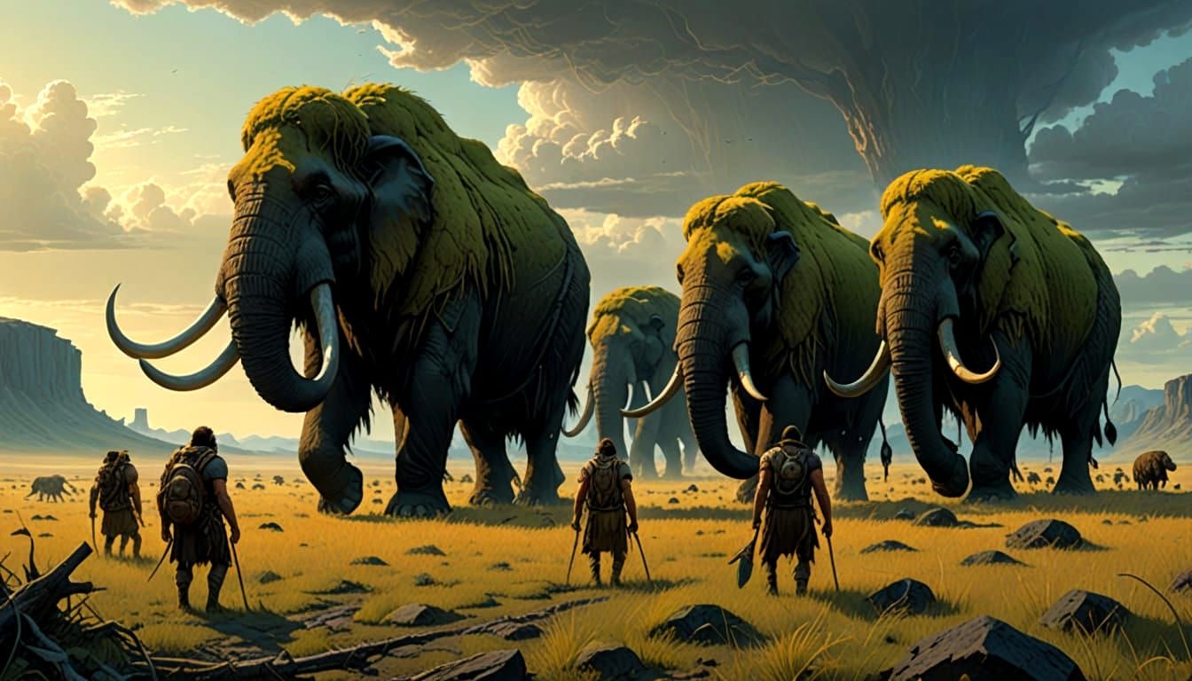 Early Humans Unite in Hunting Expedition