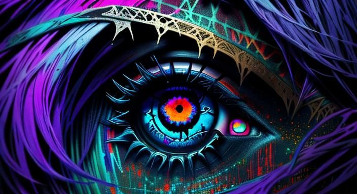 Eerie Surreal Clown Fantasy Masterpiece