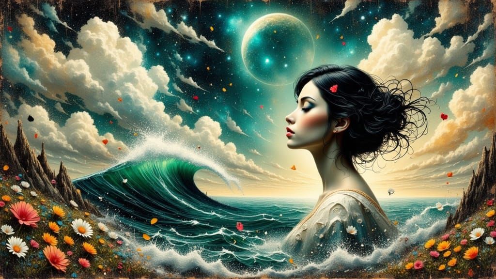 Gothic Dreamscape in Windswept Abandon