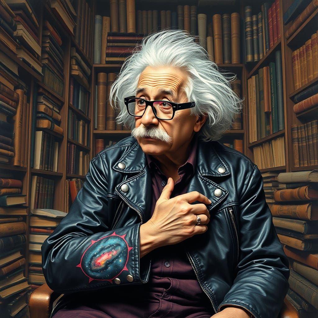 Genius in Rebellion: Einstein's Cosmic Portrait